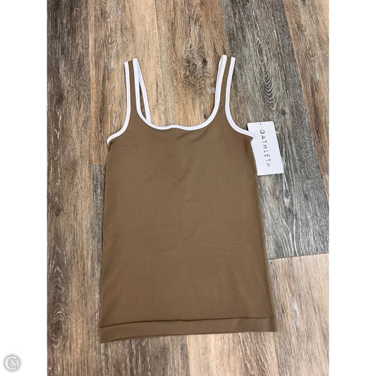 Athletic Tank Top By Athleta In Brown, Size: Xxs