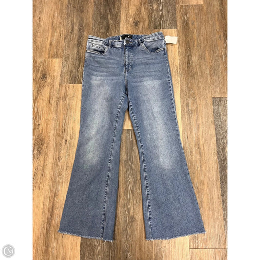 Jeans Straight By Kut In Blue Denim, Size: 12