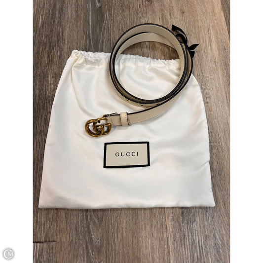 Belt Luxury Designer By Gucci, Size: 90-36