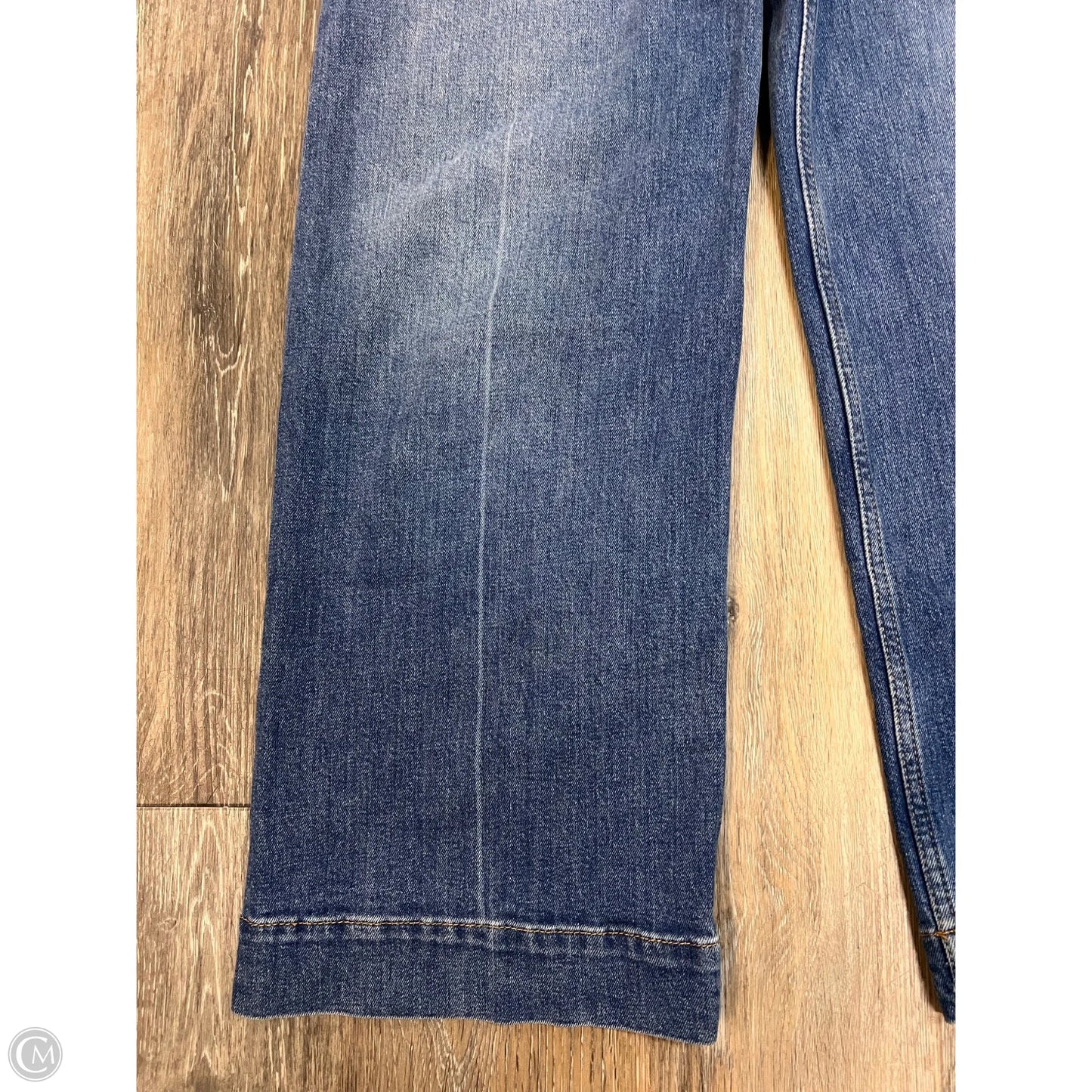 Jeans Wide Leg By Pilcro In Blue Denim, Size: 4/27
