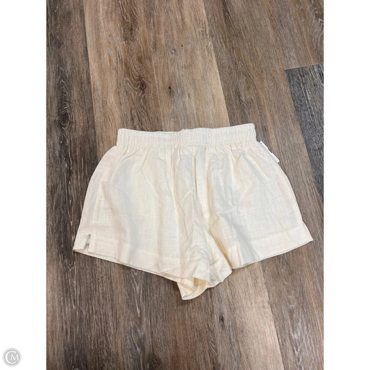 Shorts Linen By Princess Polly In White, Size: 4