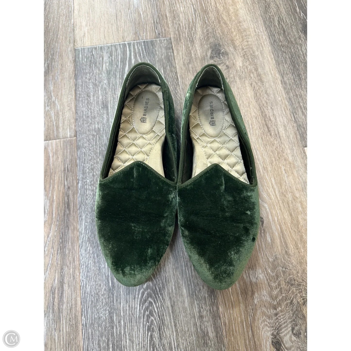 Shoes Flats By Birdies In Green, Size: 7.5
