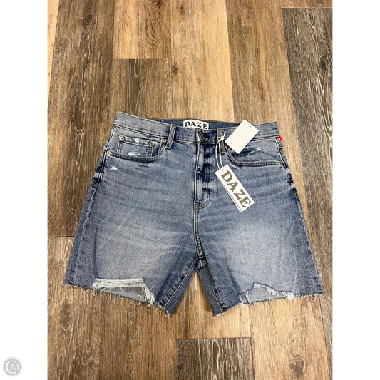 Shorts By Daze In Blue Denim, Size: 6/28