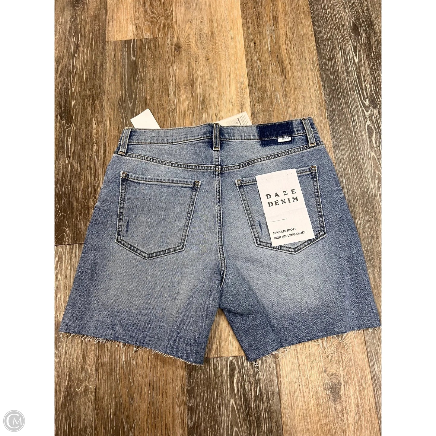 Shorts By Daze In Blue Denim, Size: 6/28