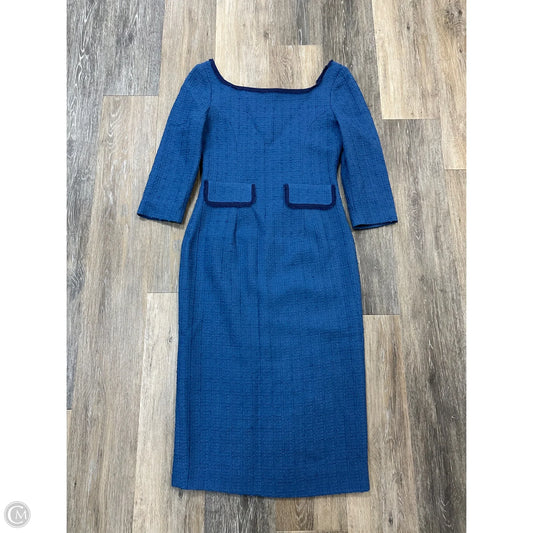 Dress Party Midi By Jane In Blue, Size: 4