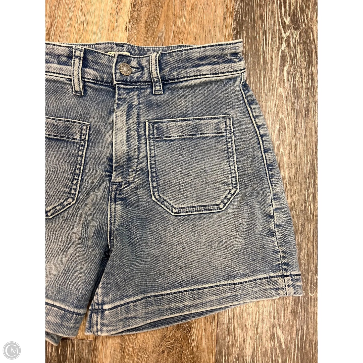 Shorts By Faherty In Blue Denim, Size: 0