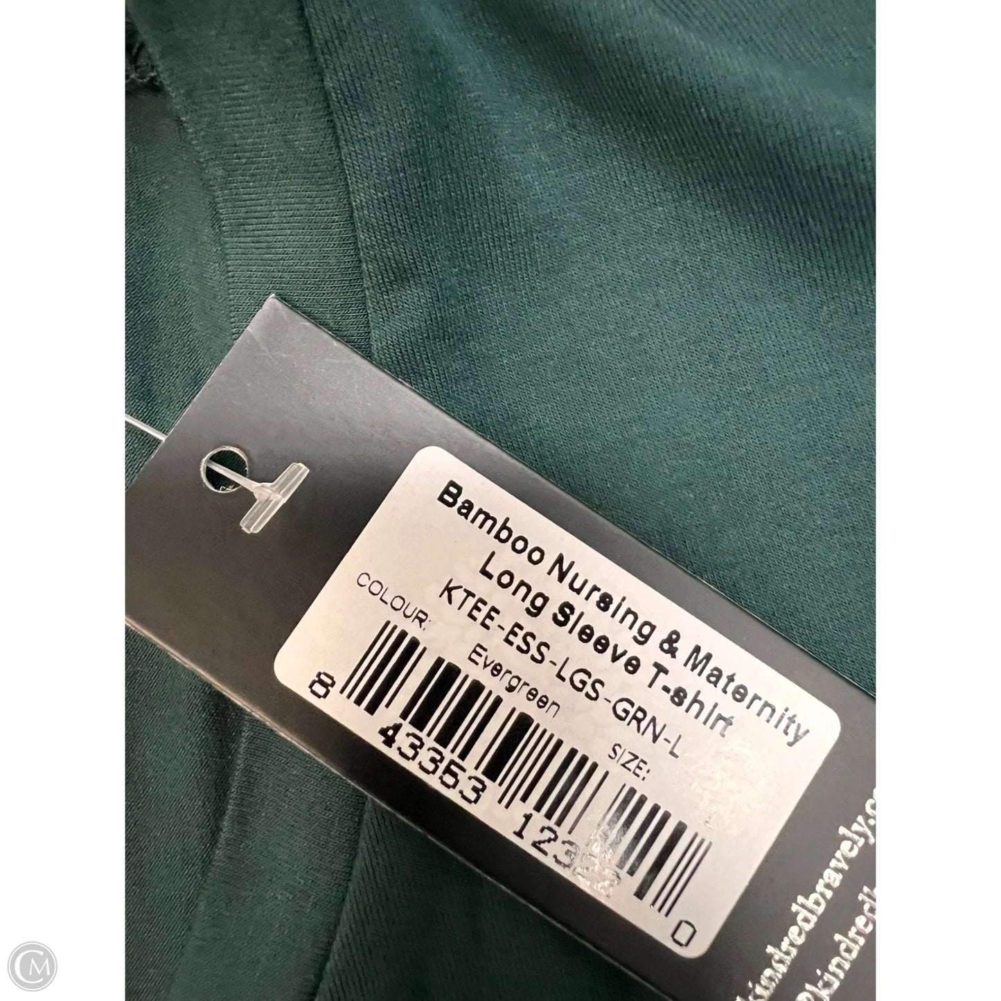 Maternity Nursing Top Long Sleeve By Kindred Bravely Size: L