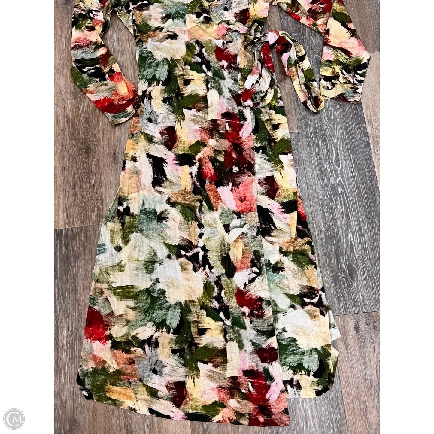 Dress Casual Midi By Conditions Apply In Multi-colored, Size: Sp