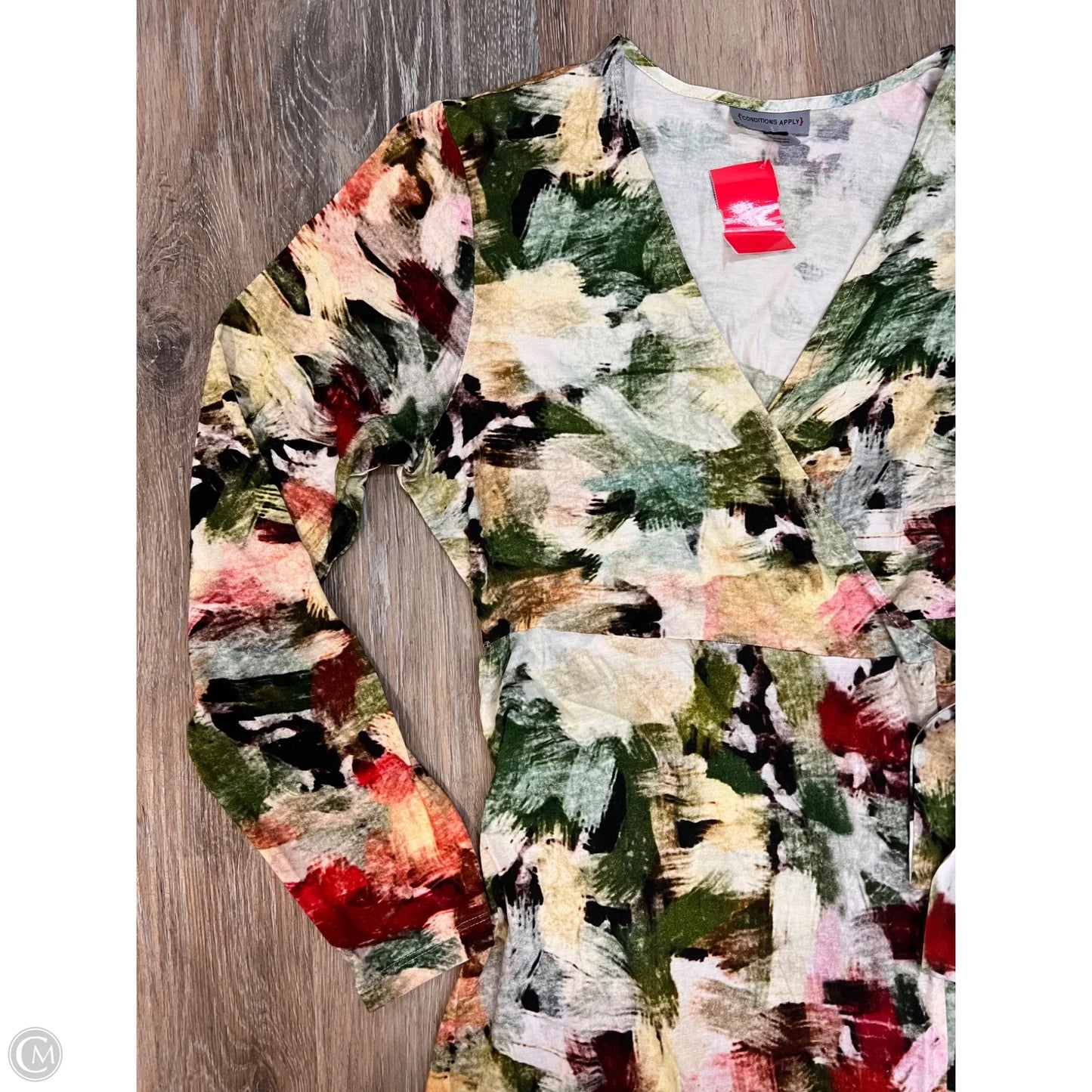 Dress Casual Midi By Conditions Apply In Multi-colored, Size: Sp