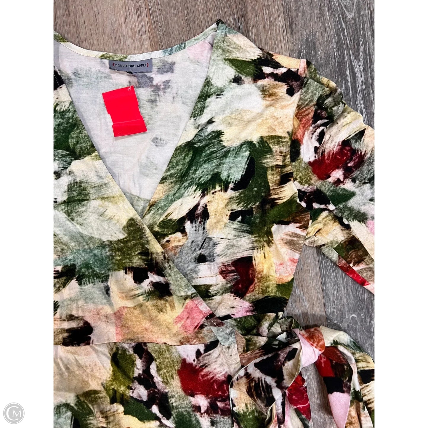 Dress Casual Midi By Conditions Apply In Multi-colored, Size: Sp