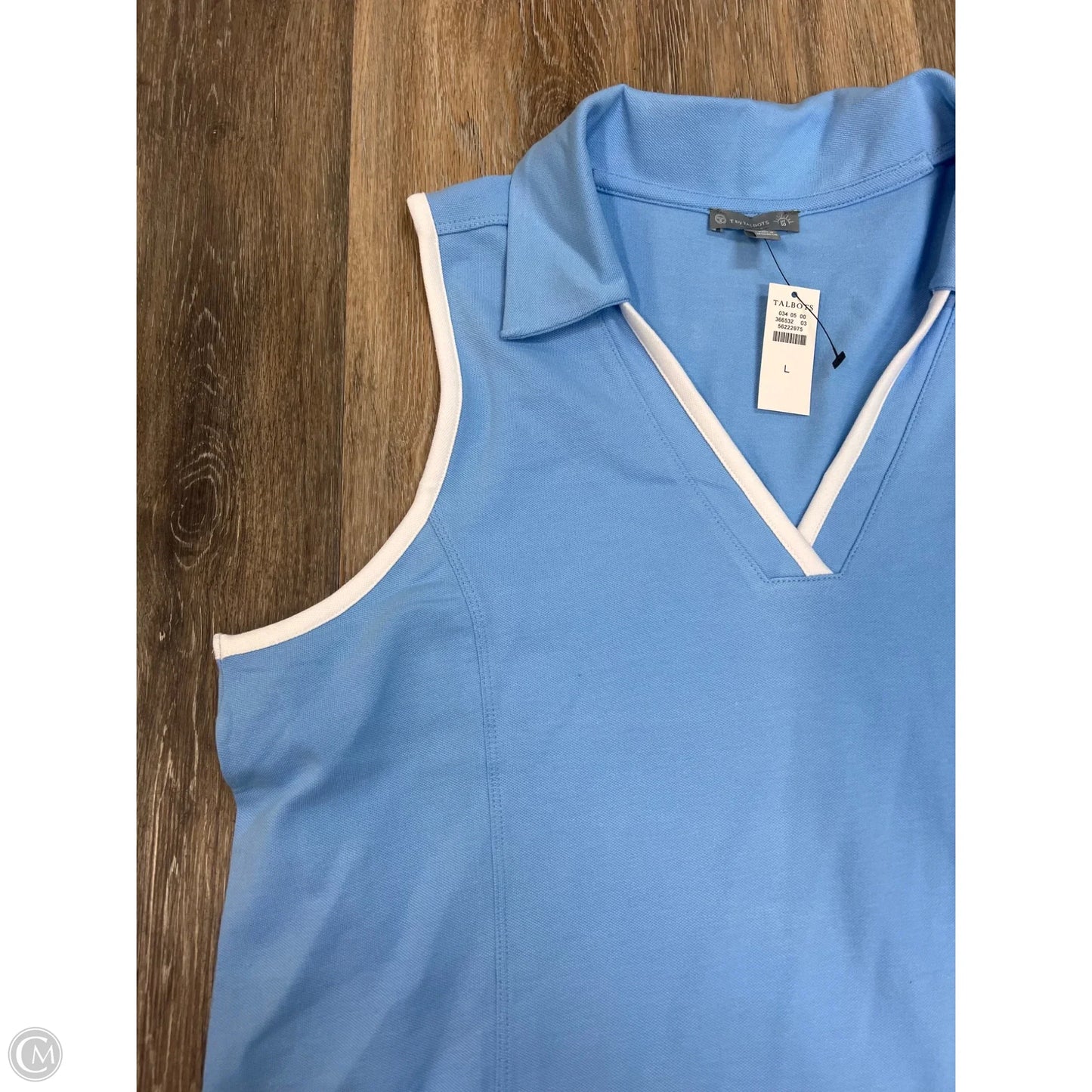 Dress Casual Short By Talbots In Blue, Size: L