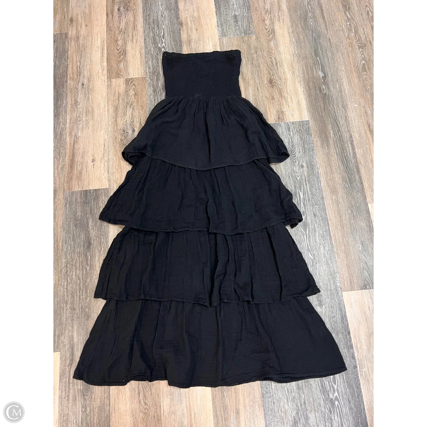 Dress Casual Maxi By Felicite In Black, Size: S