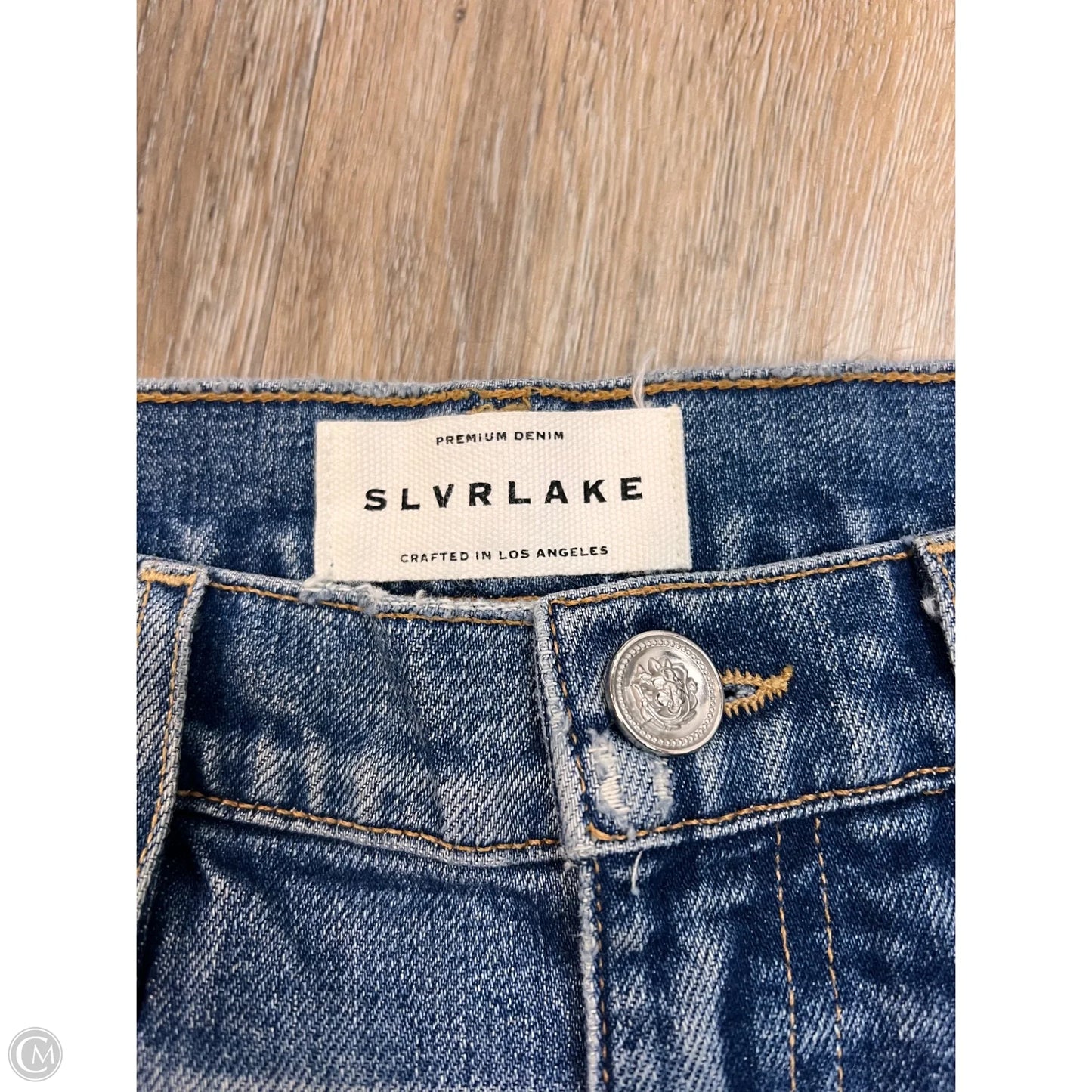 Jeans Designer By SLVRLAKE In Blue Denim, Size: 4