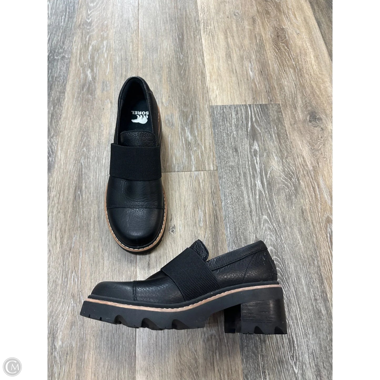 Shoes Heels Block By Sorel In Black, Size: 9