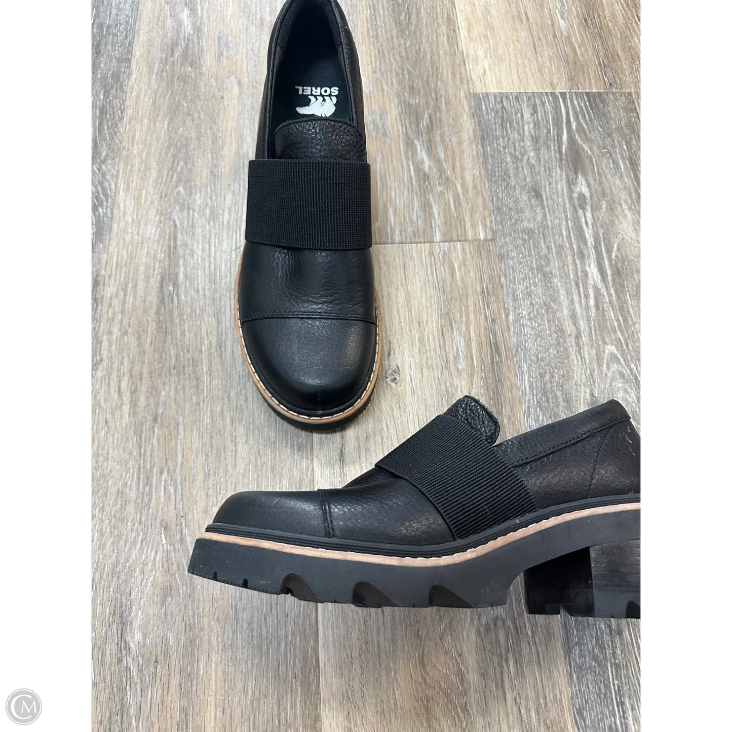 Shoes Heels Block By Sorel In Black, Size: 9
