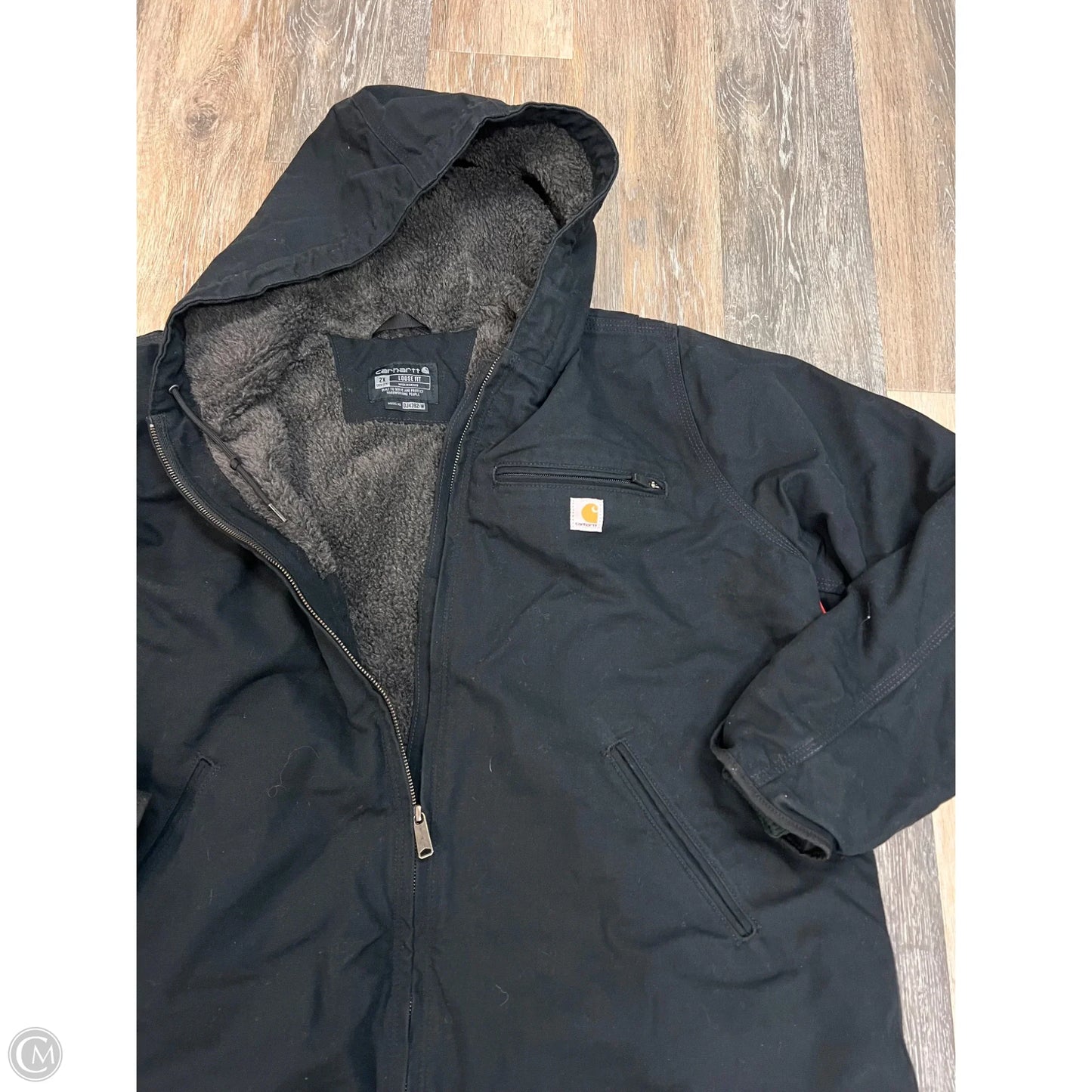 Coat Other By Carhartt In Black, Size: 2x