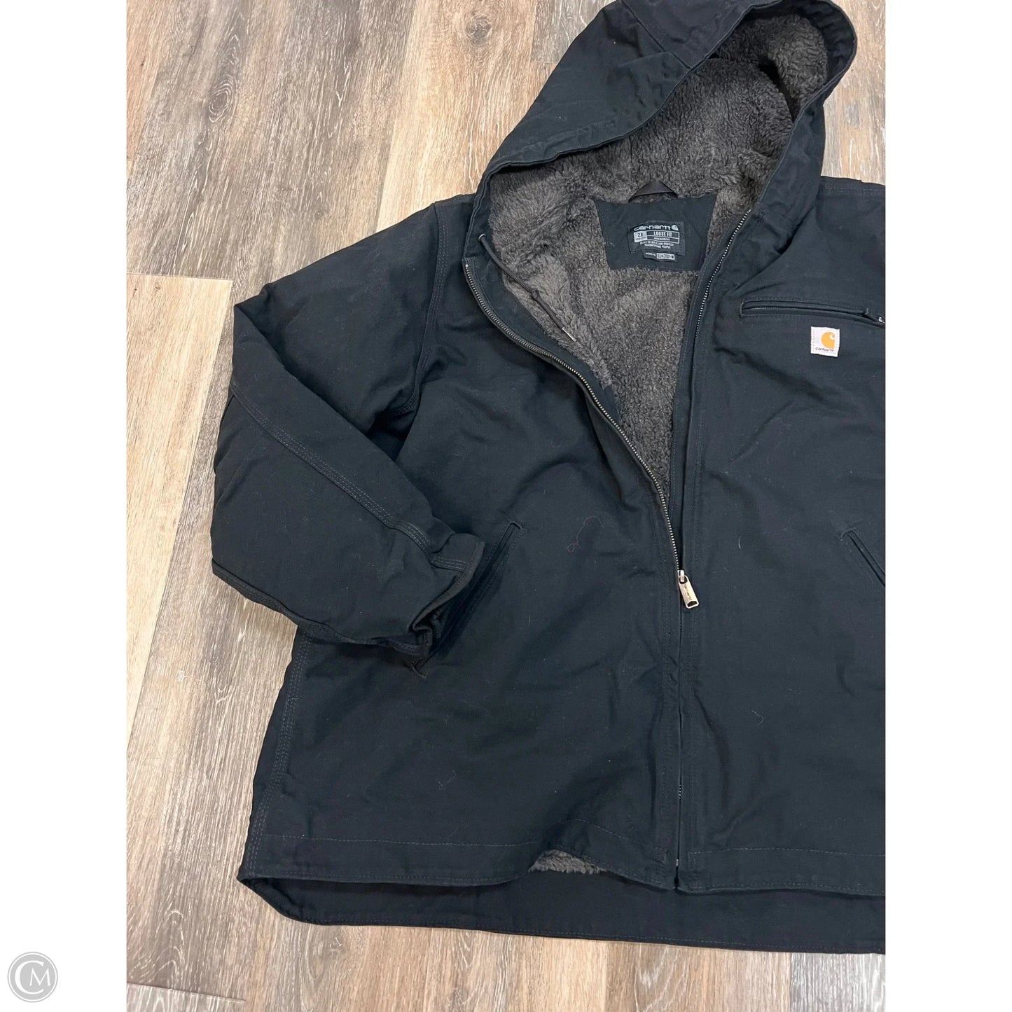 Coat Other By Carhartt In Black, Size: 2x