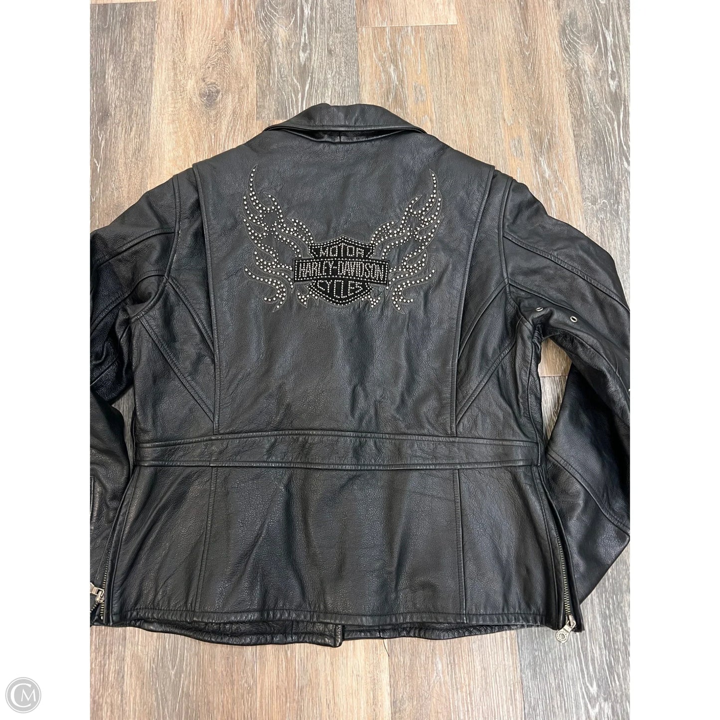 Coat Leather By Harley Davidson In Black, Size: Xl