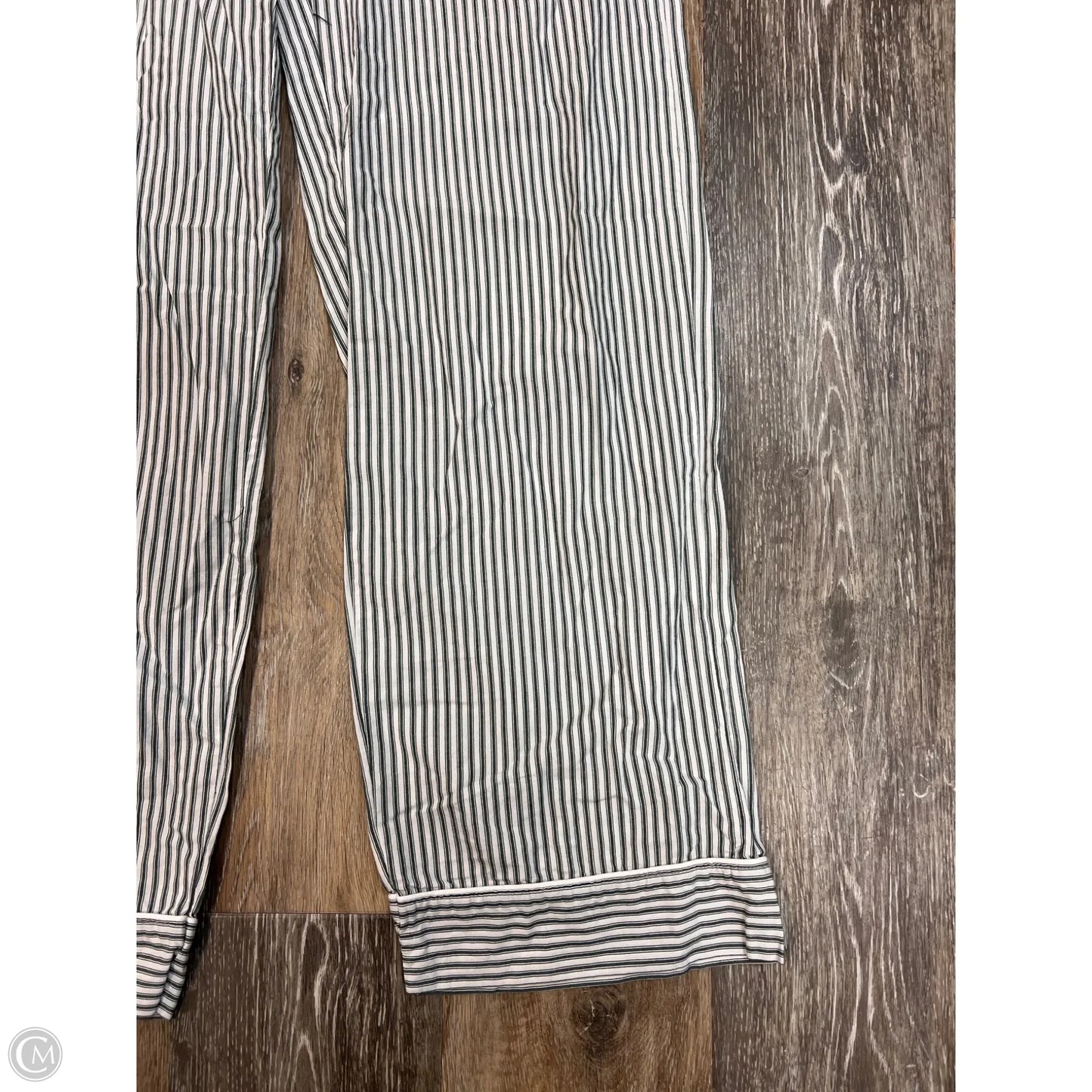 Pajama Pants By Gap In Striped Pattern, Size: Xs