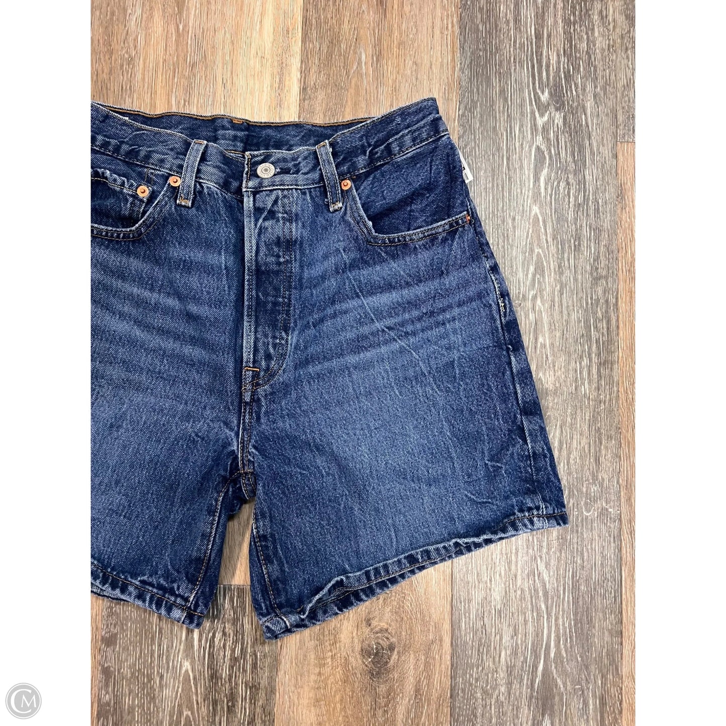 Shorts By Levis In Blue Denim, Size: 8