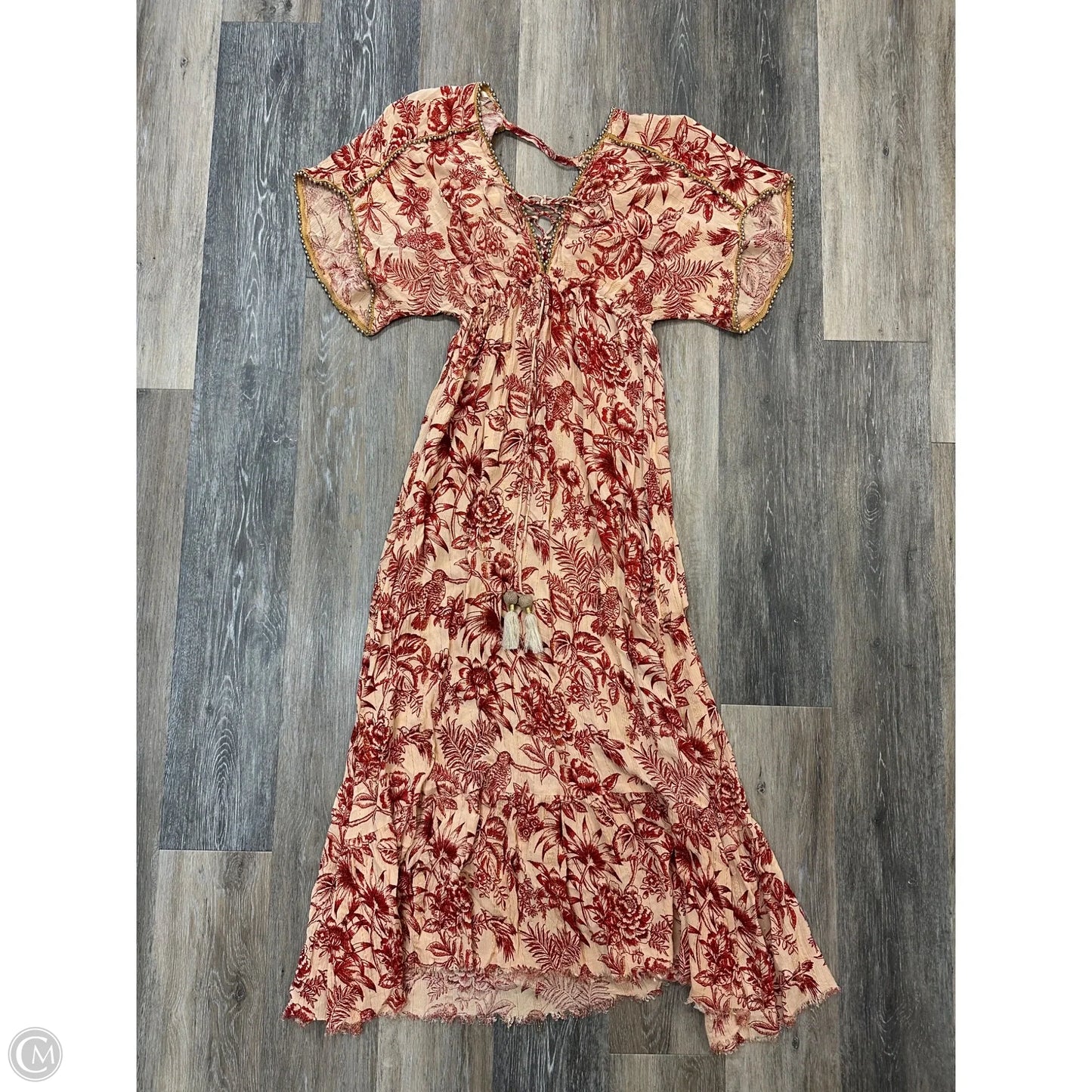 Dress Casual Maxi By Z&L In Floral Print, Size: S