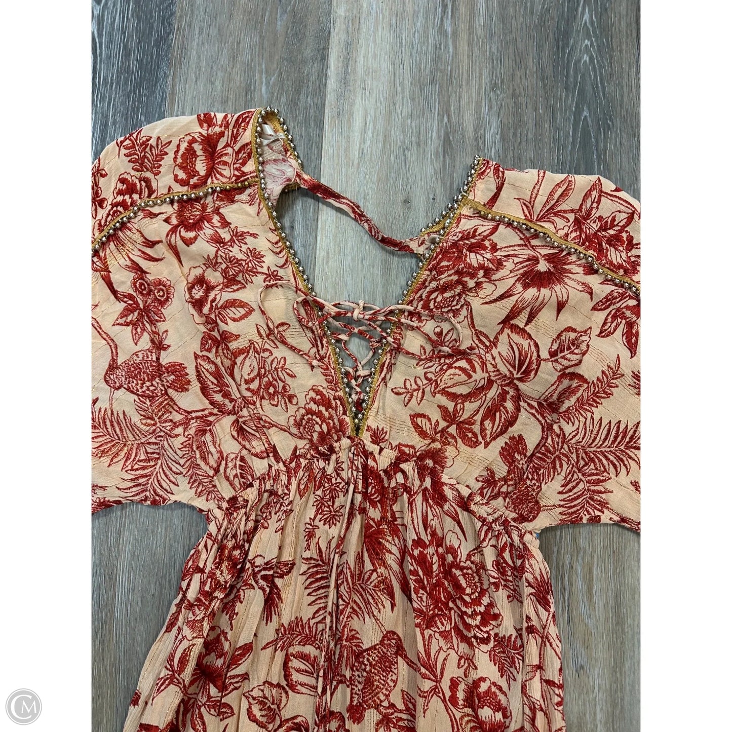 Dress Casual Maxi By Z&L In Floral Print, Size: S