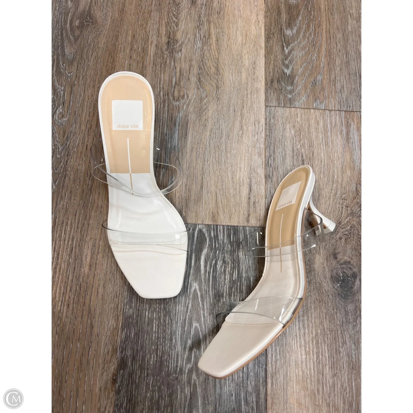 Sandals Heels Block By Dolce Vita In Clear, Size: 6