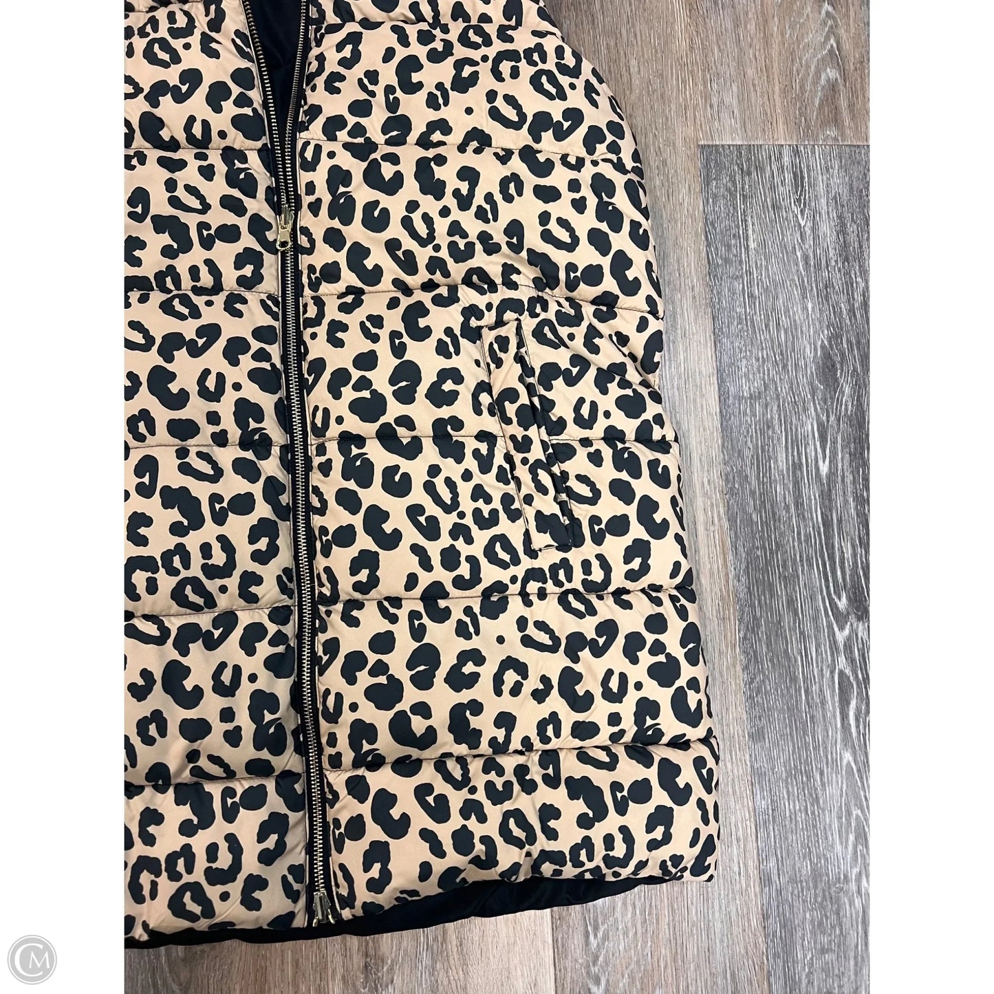 Vest Puffer & Quilted By Tribal In Animal Print, Size: Xs