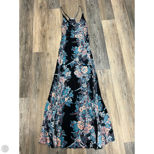 Dress Casual Maxi By Free People In Black, Size: M