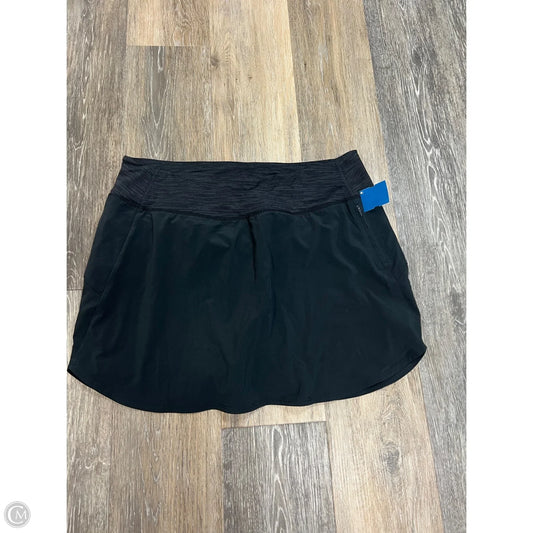 Athletic Skort By Outdoor Voices In Black, Size: Xl