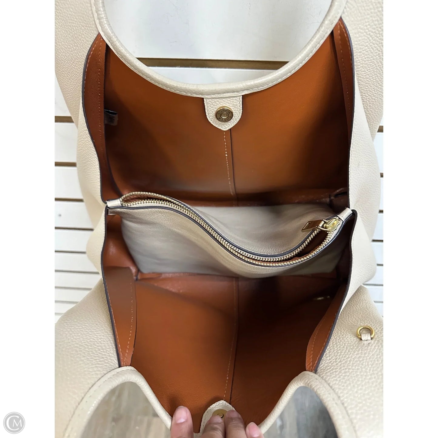 Handbag Designer By Coach, Size: Large