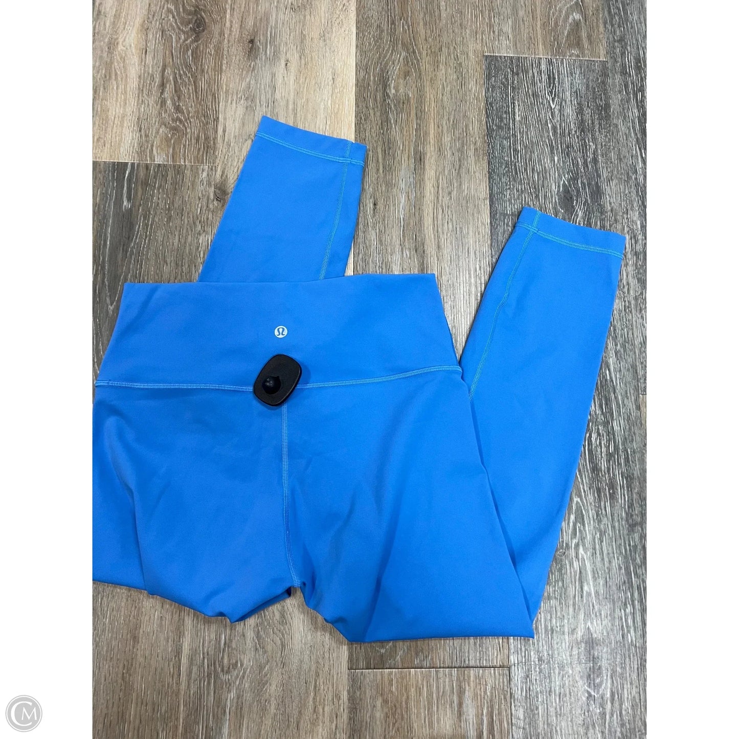 Athletic Leggings By Lululemon In Blue, Size: 8