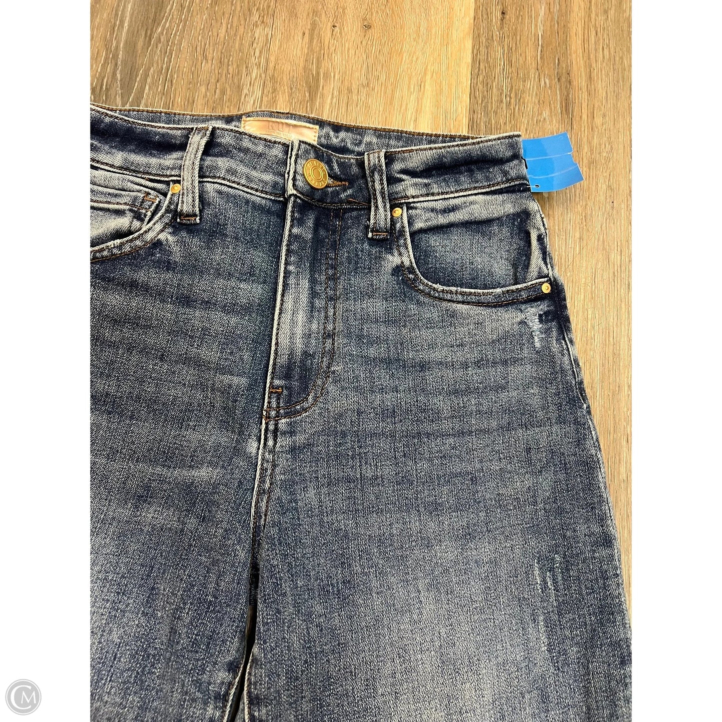 Jeans Boyfriend By Kut In Blue Denim, Size: 00