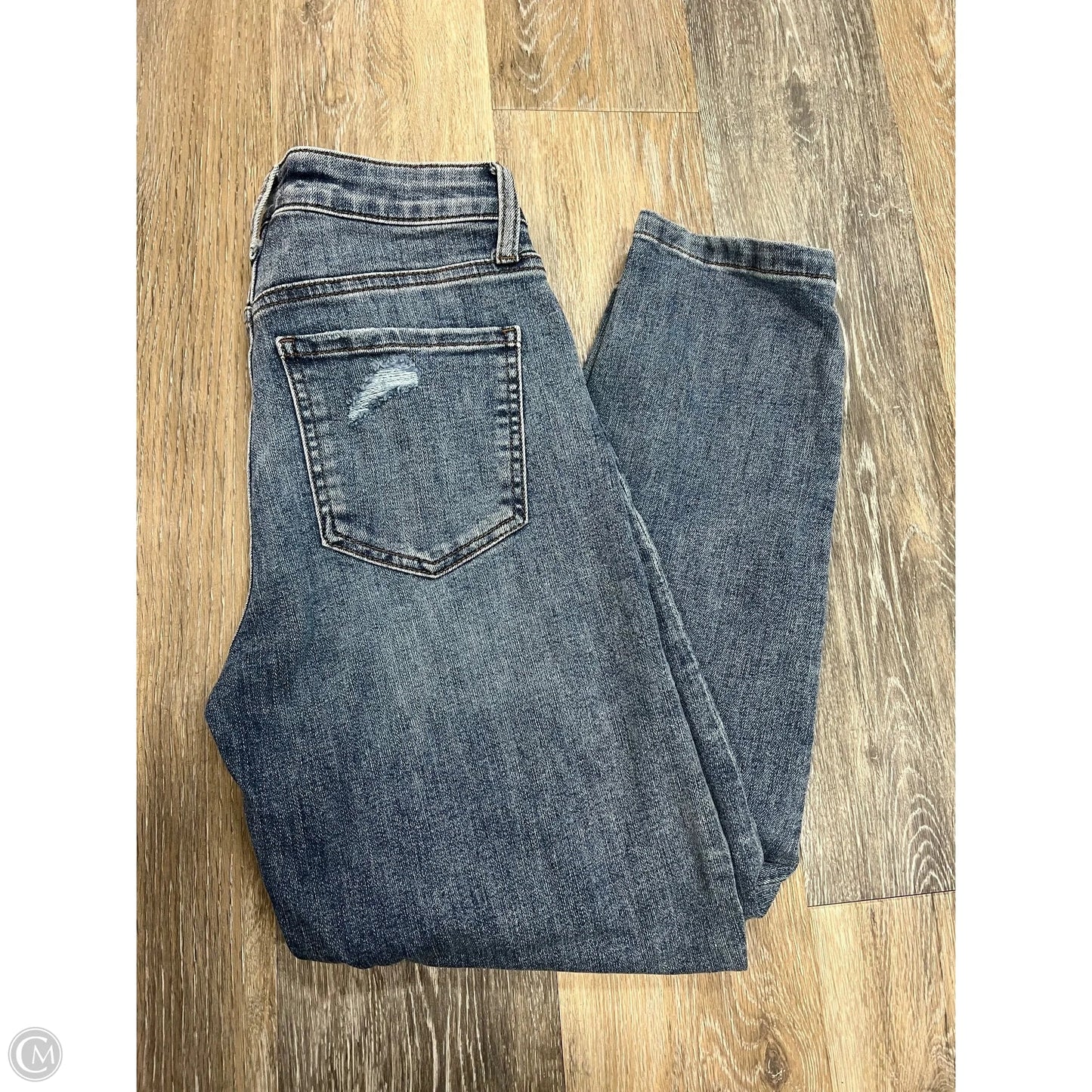 Jeans Boyfriend By Kut In Blue Denim, Size: 00