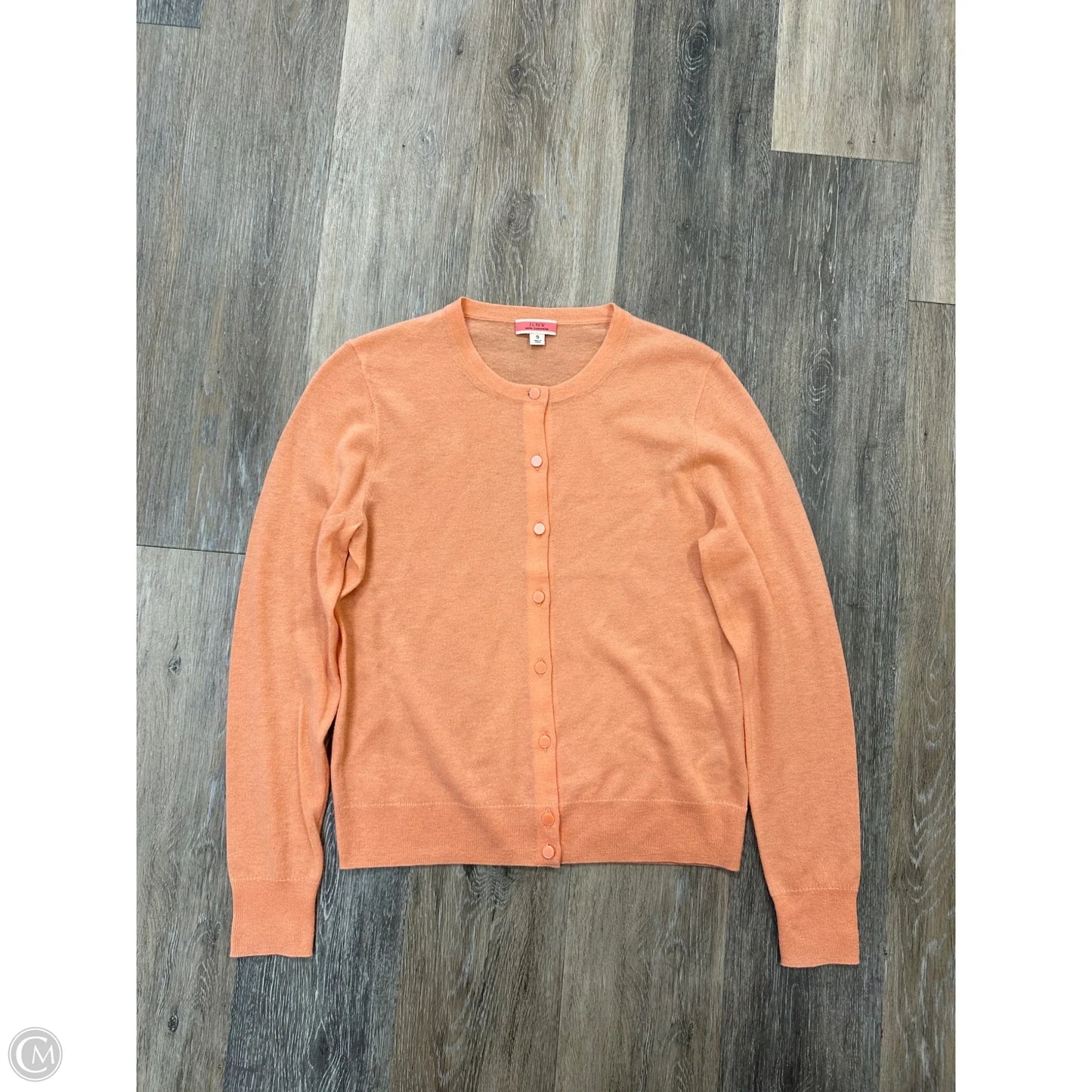 Sweater Cashmere By J. Crew In Orange, Size: S
