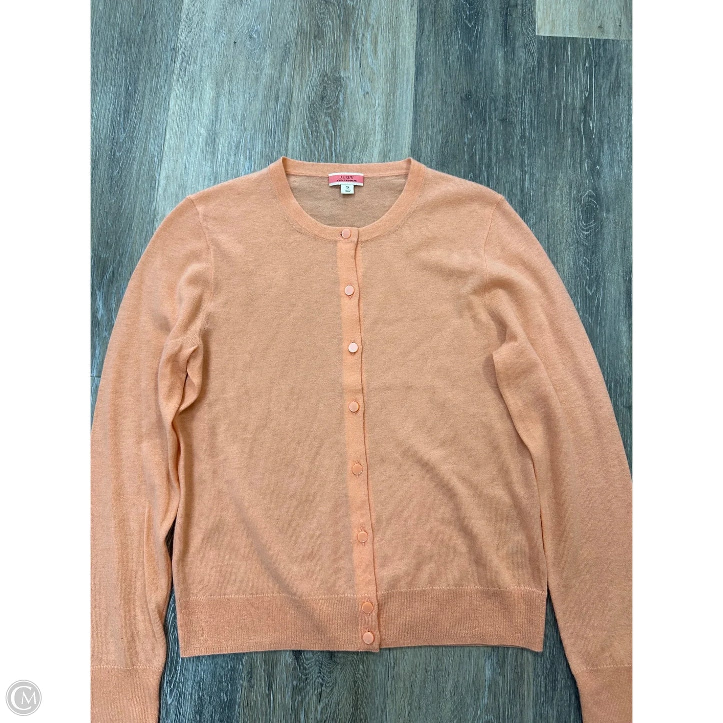 Sweater Cashmere By J. Crew In Orange, Size: S