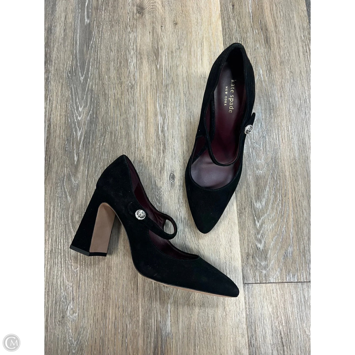 Shoes Designer By Kate Spade In Black, Size: 7