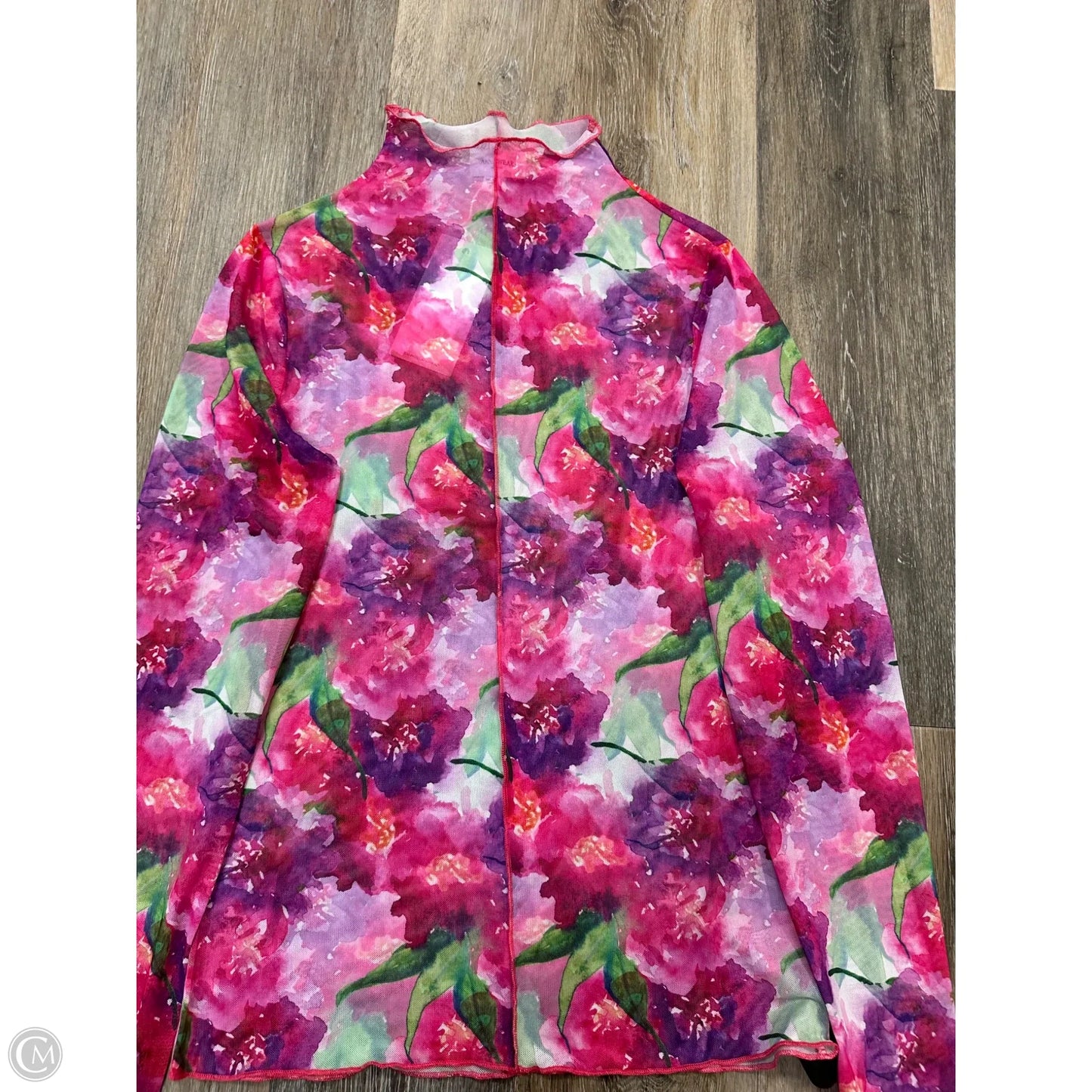 Top Long Sleeve By Anniewear In Pink, Size: S