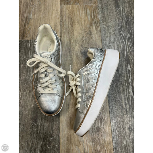 Shoes Sneakers By Cole-haan In Silver, Size: 7