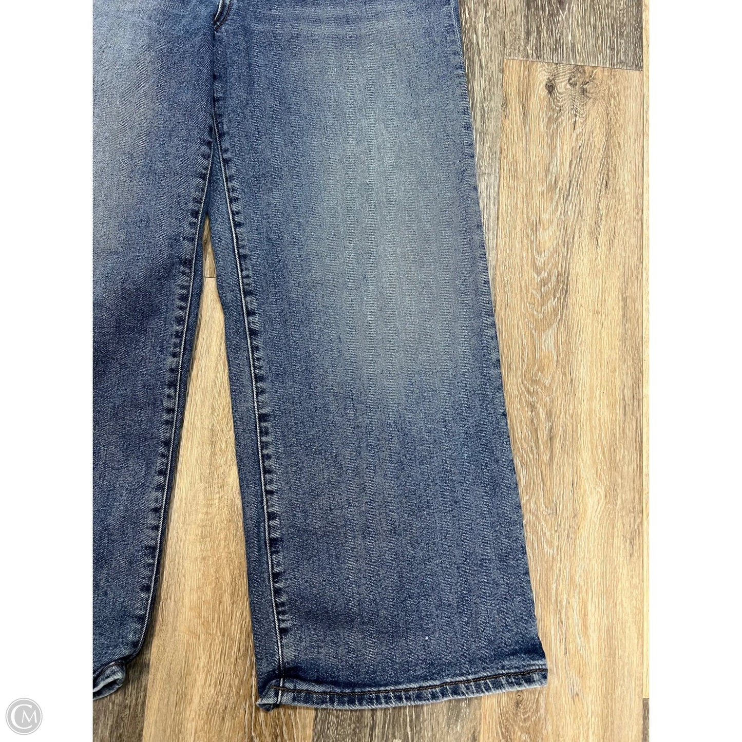 Jeans Wide Leg By Evereve In Blue Denim, Size: 10/30