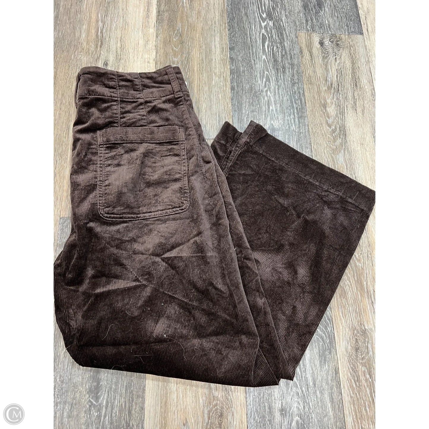 Pants Corduroy By Maeve In Brown, Size: 10/30