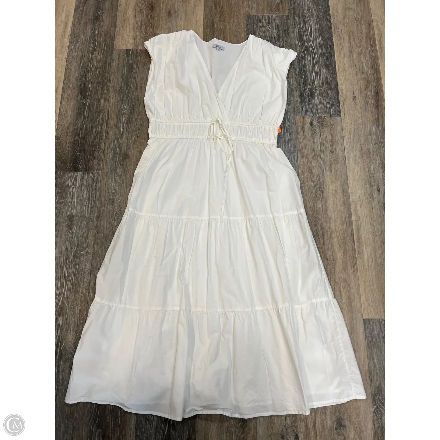 Dress Casual Maxi By Rails In White, Size: L