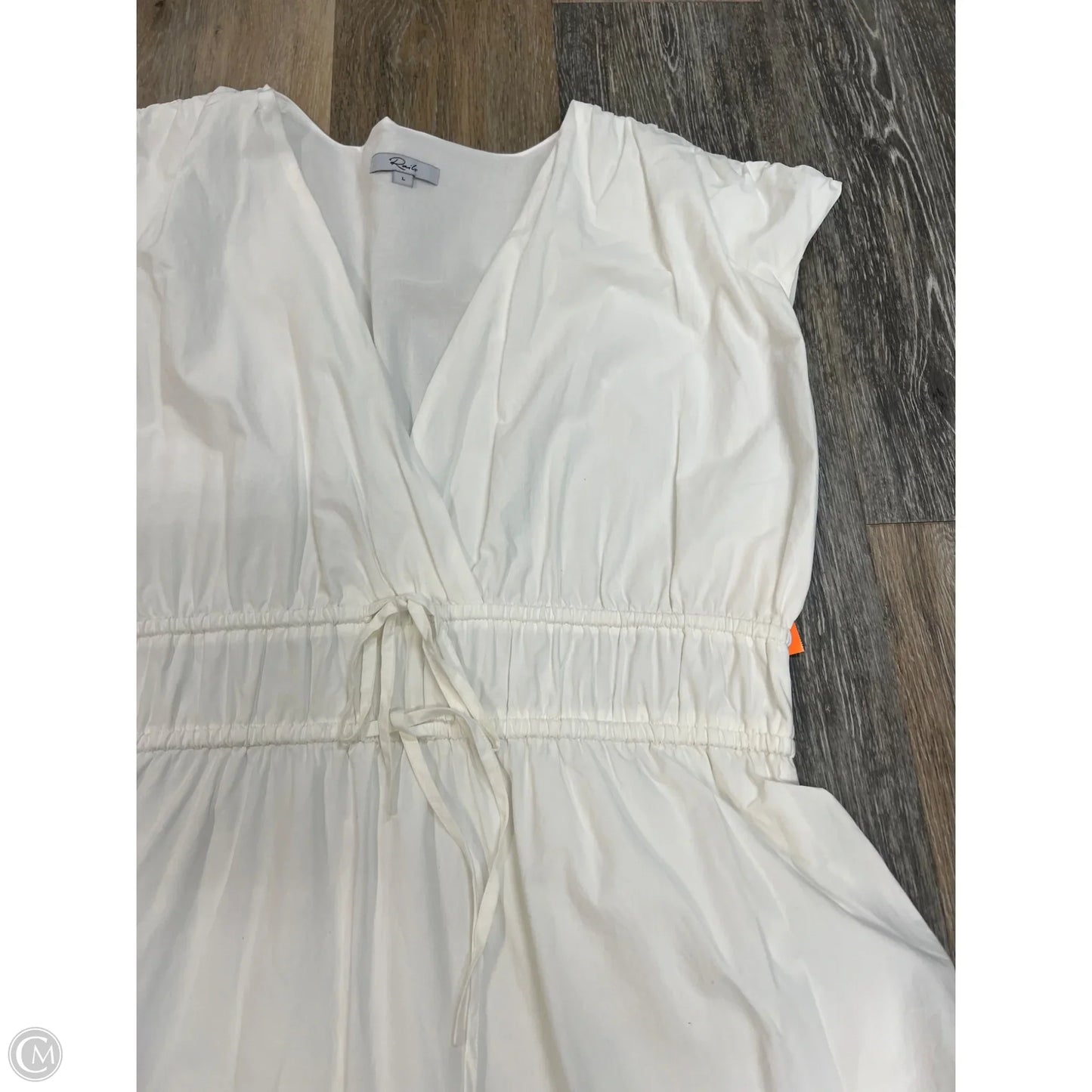Dress Casual Maxi By Rails In White, Size: L