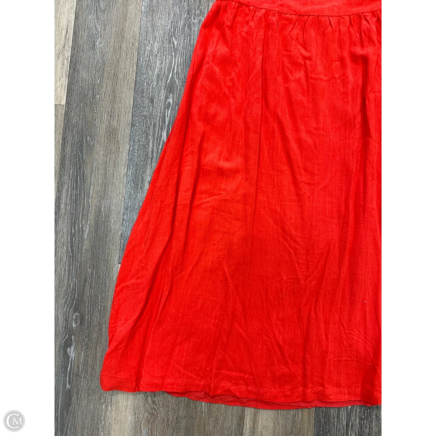 Dress Casual Maxi By Endless Blu In Orange, Size: 2x