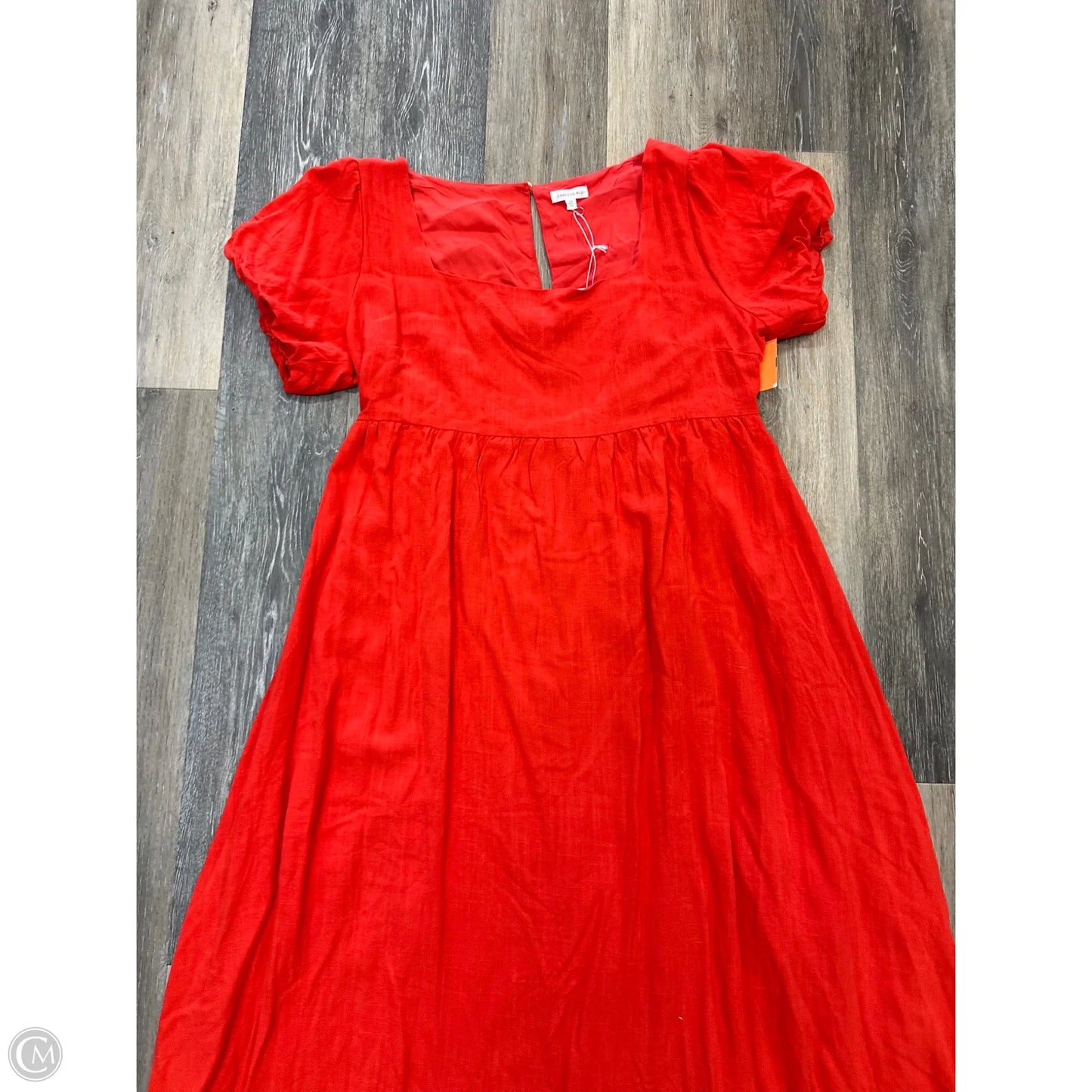 Dress Casual Maxi By Endless Blu In Orange, Size: 2x