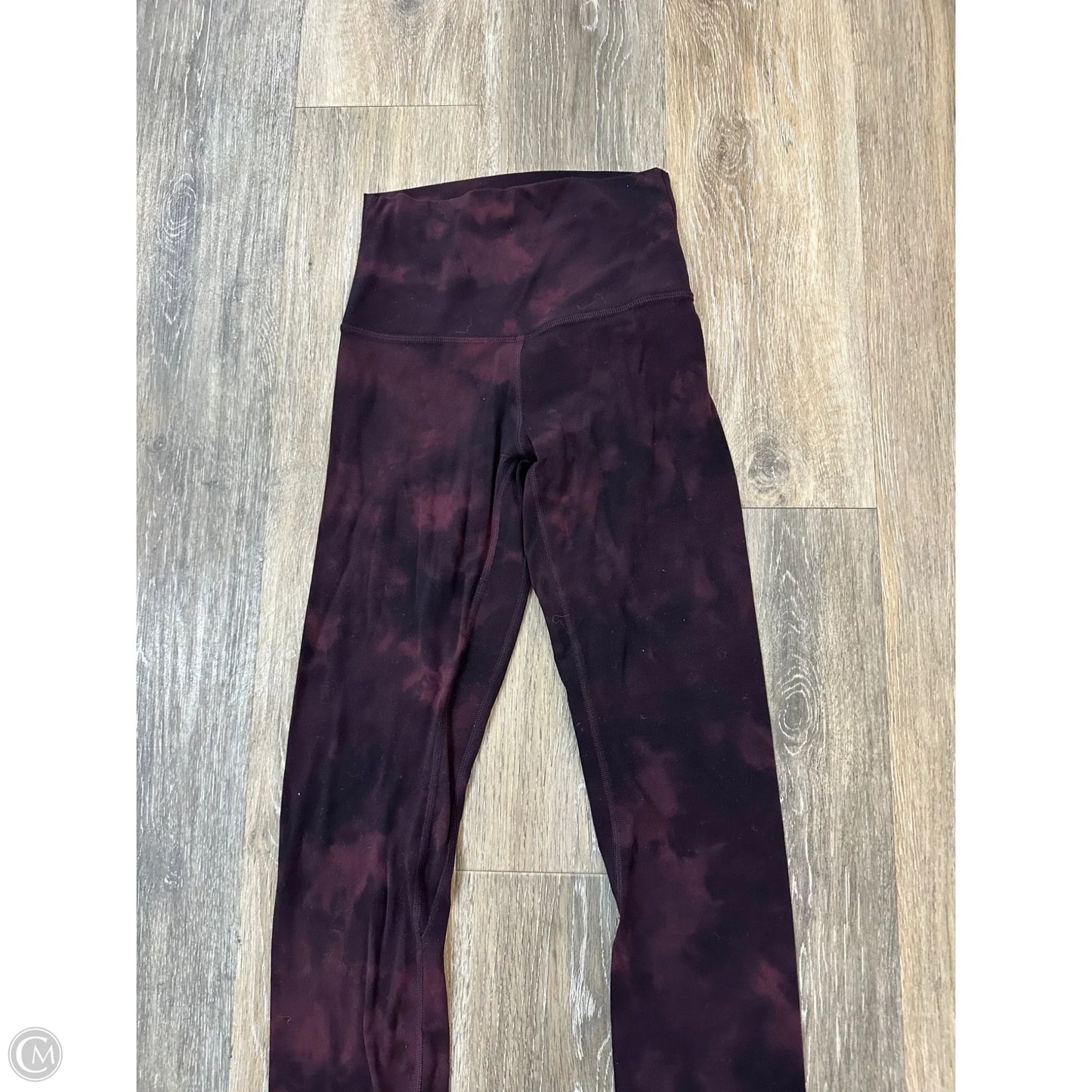 Athletic Leggings By Lululemon In Purple, Size: 2