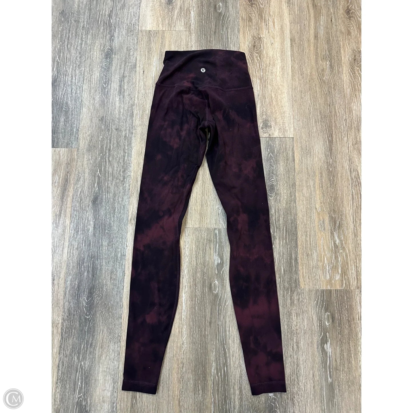 Athletic Leggings By Lululemon In Purple, Size: 2