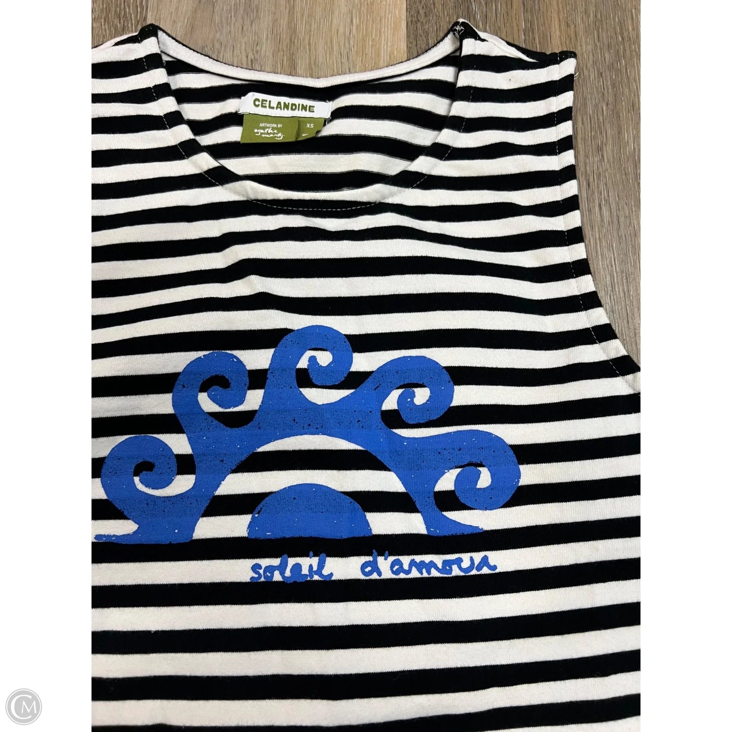 Dress Casual Short By Celandine In Striped Pattern, Size: Xs