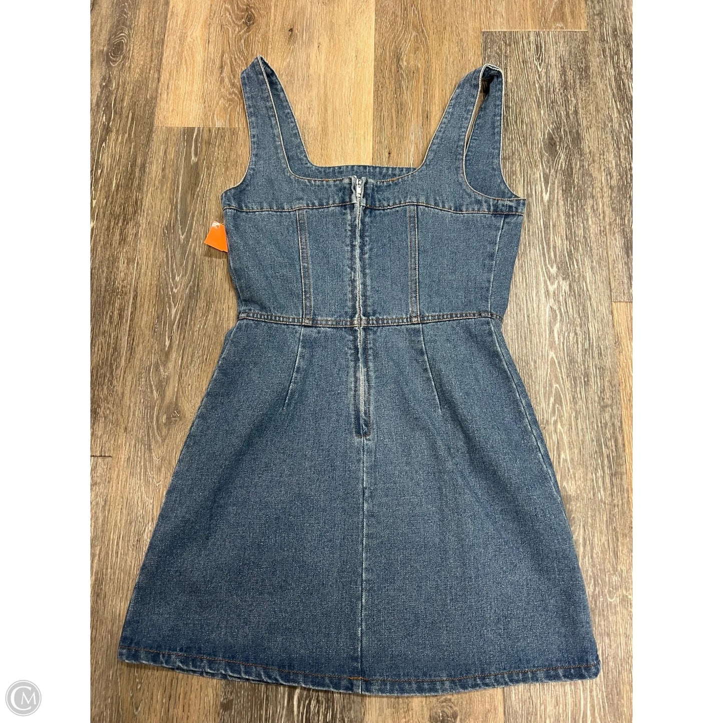 Dress Casual Short By Lulu In Blue Denim, Size: Xs