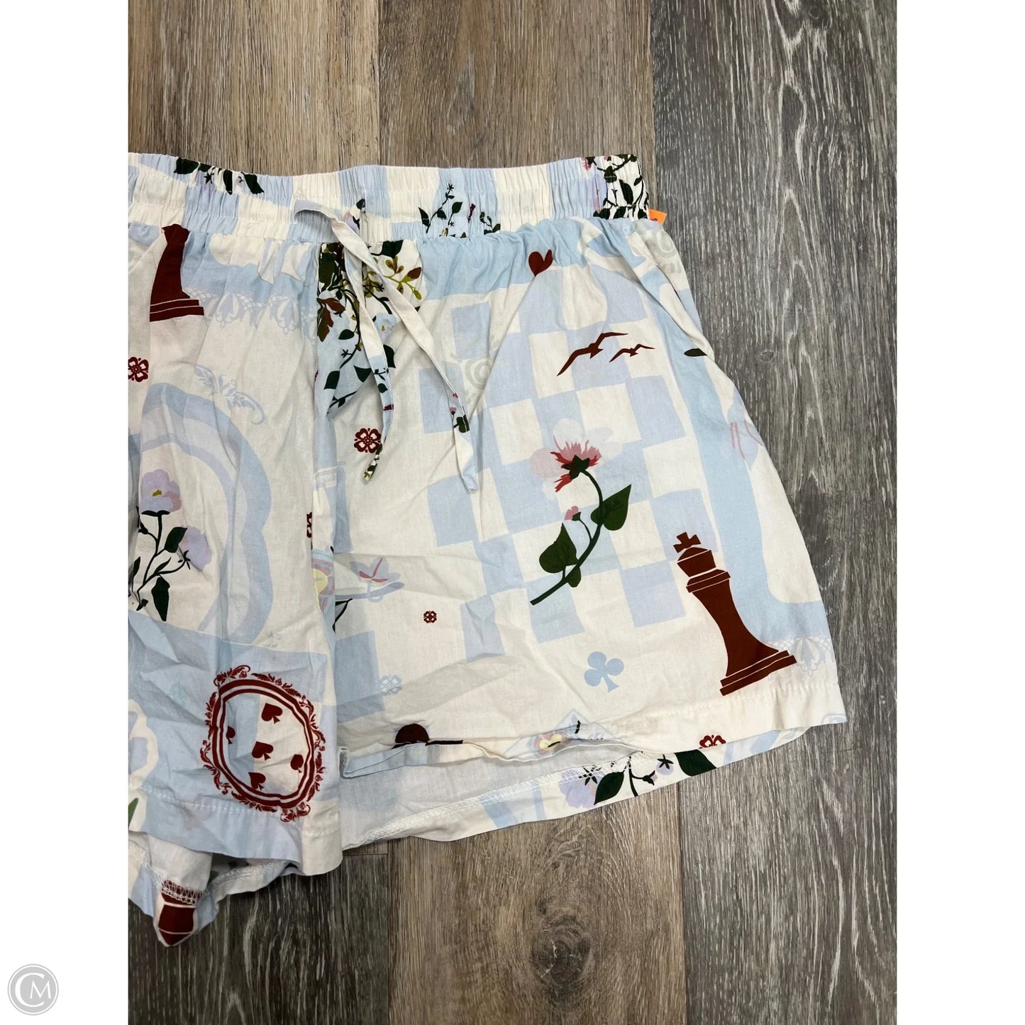 Shorts By Petal & Pup In Blue & White, Size: 6